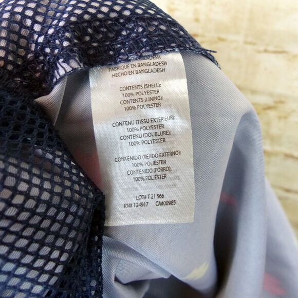 Trunks Surf & Swim Sano Shorts Men L Navy Blue Lighting Bolts Brief Lining Beach - Picture 10 of 12